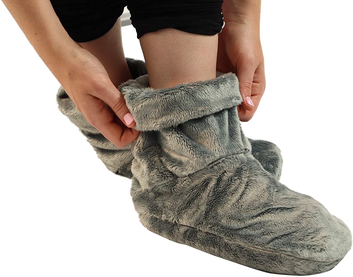 Heated Microwaveable Foot Booties